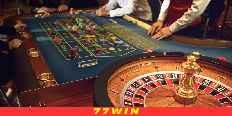 Roulette tại casino 77WIN mang đến nhiều phần thưởng hấp dẫn